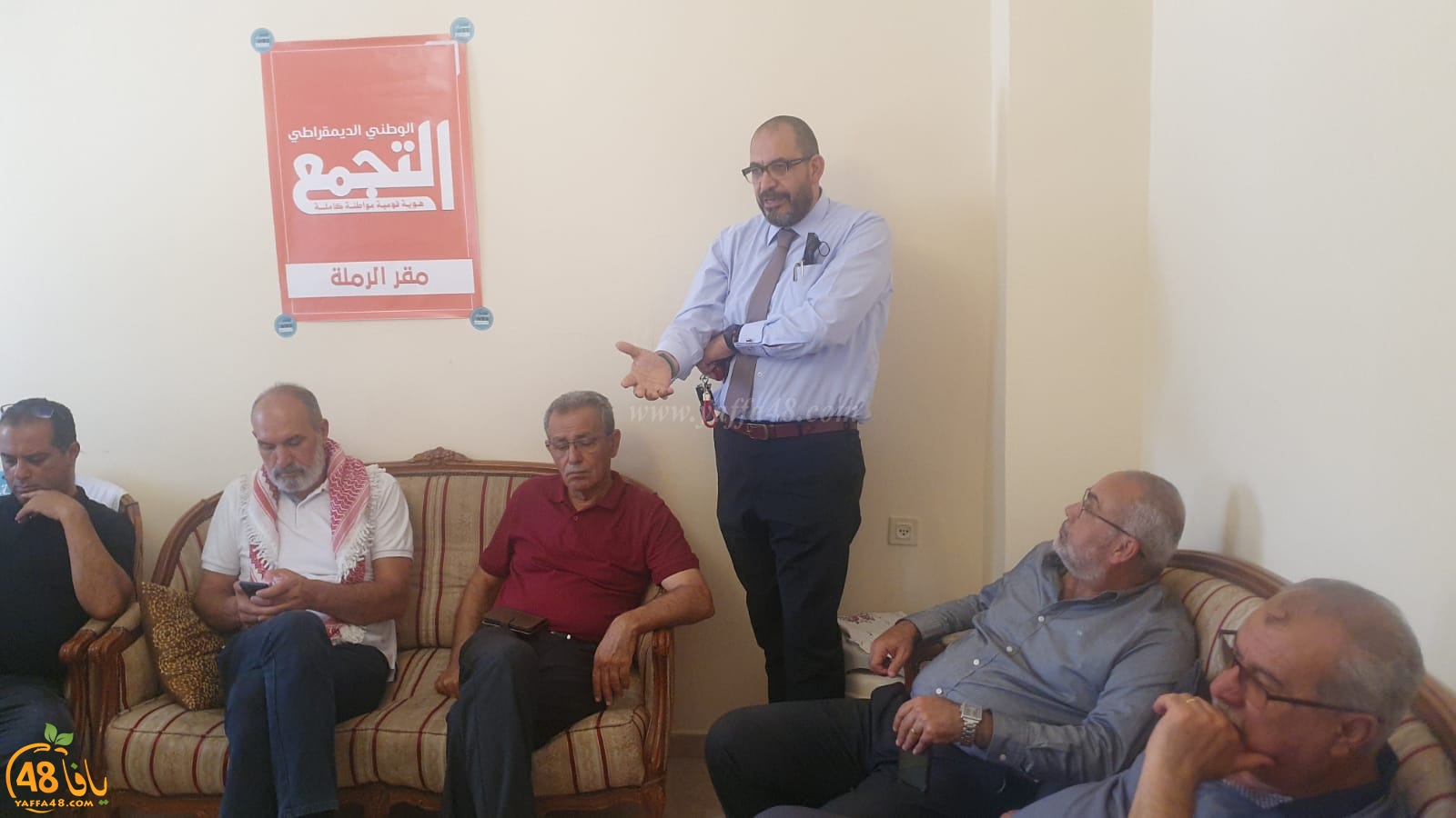 فيديو: وفد من لجنة المتابعة وأعضاء الكنيست العرب في زيارة لمدينة اللد
